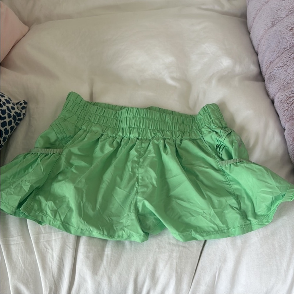 FP Movement by Free People Lime Green Athletic Shorts